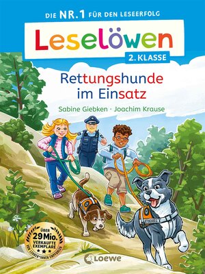 cover image of Leselöwen 2. Klasse--Rettungshunde im Einsatz